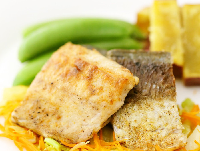 こんがりかりっと 鯵のカレームニエル