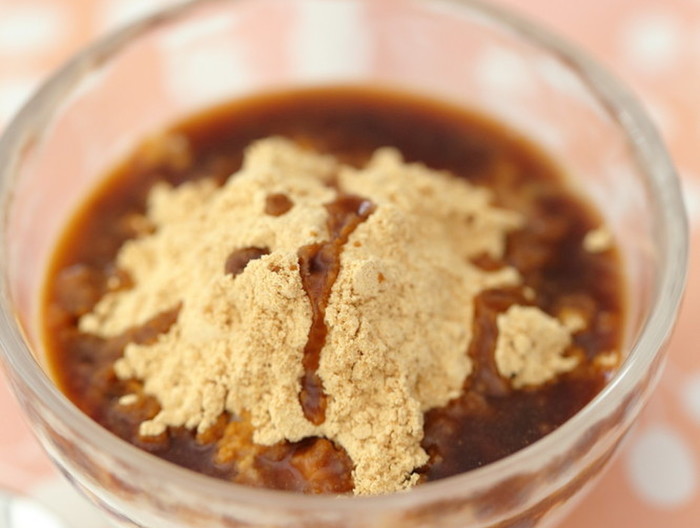 黒みつきな粉ヨーグルト