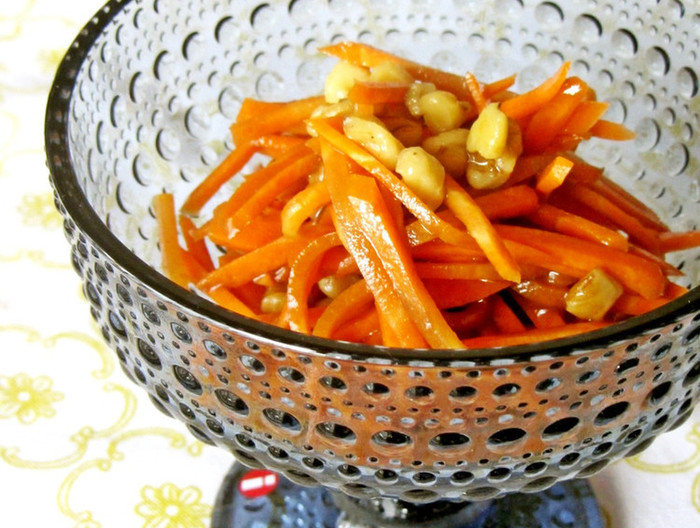 メープルシロップで作るキャロット・ラぺ