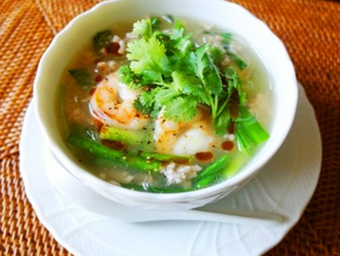 海老のエスニック風春雨スープ