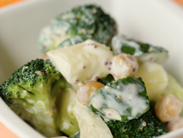 粒マスタードのゴロゴロサラダ❉