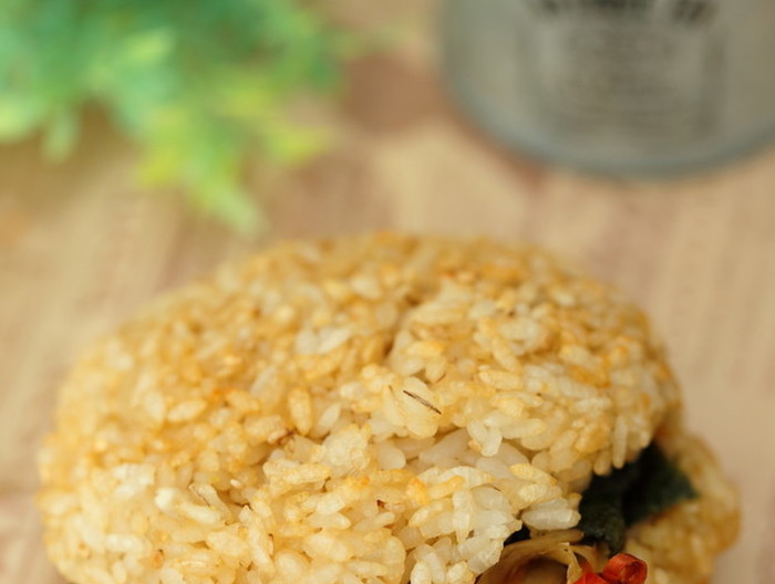 こんがり香ばしい金平ライスバーガー