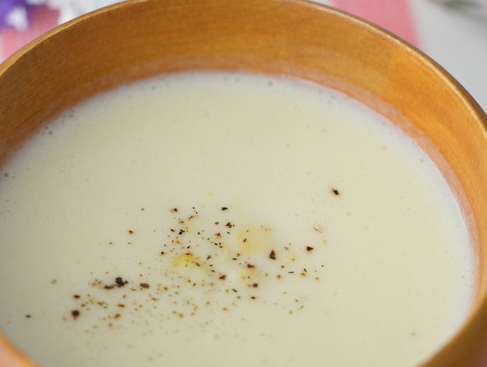 コーン入りじゃがいものポタージュスープ