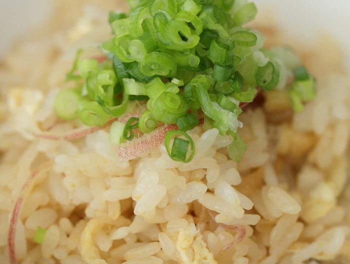 簡単 香味野菜と油揚げの味御飯