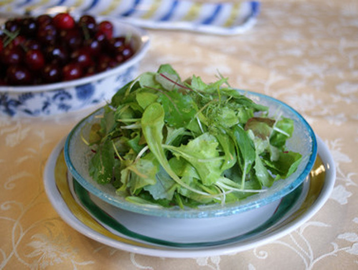 ベビーリーフのサラダ