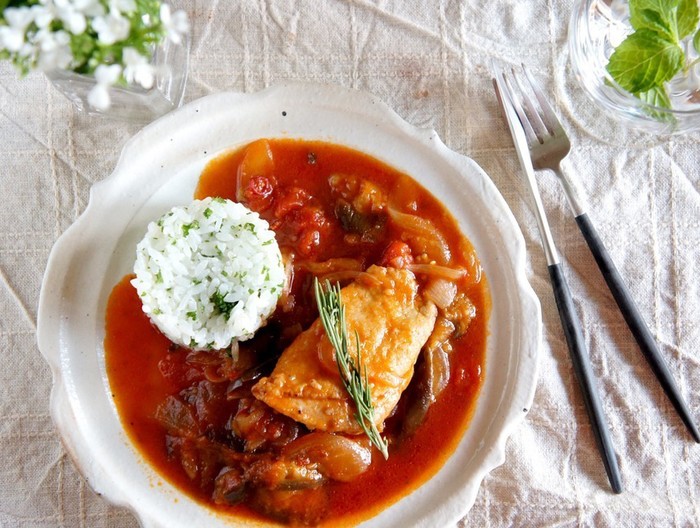 チキンのトマト煮