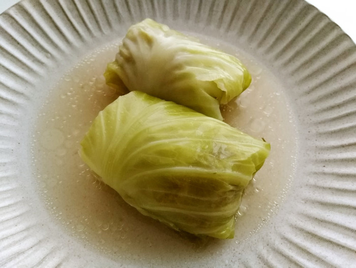 フライパンで ロールキャベツ