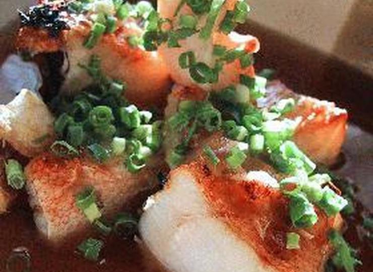 金目鯛のねぎ生姜あんかけ