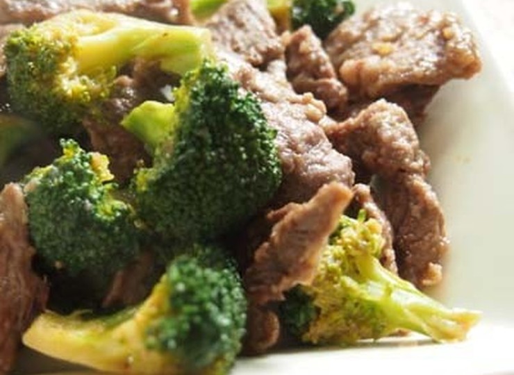 牛肉のオイスターソース炒め