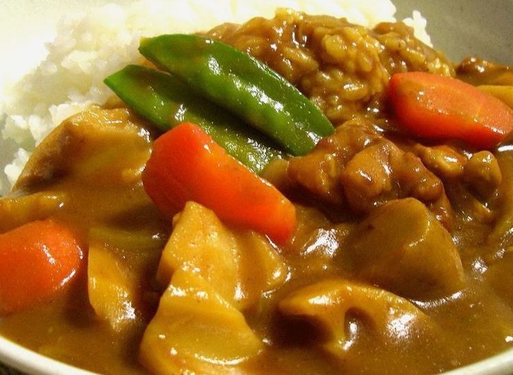 根菜ごろごろ カレーライス