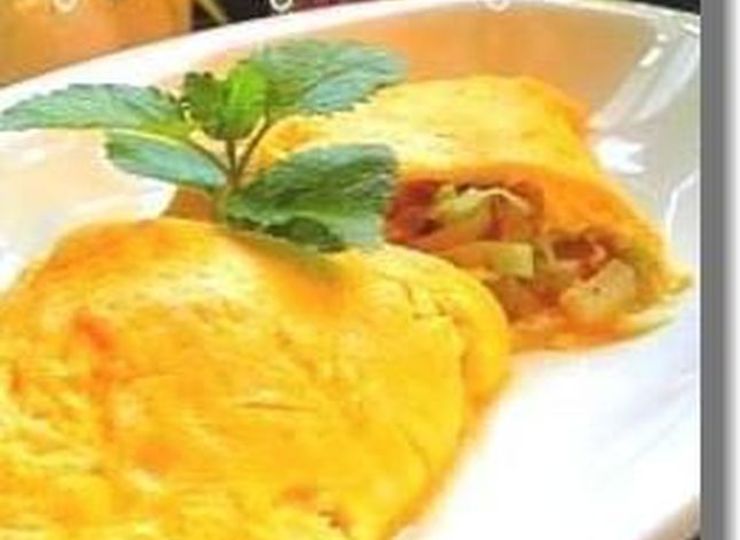 キャベツたっぷり ヘルシーオムレツ