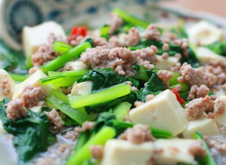 あっさり塩麻婆豆腐