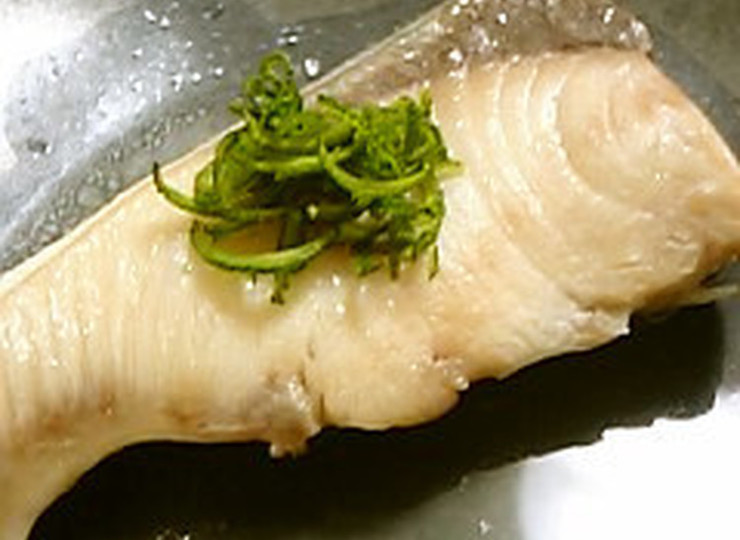 簡単 塩ブリの旨酒煮