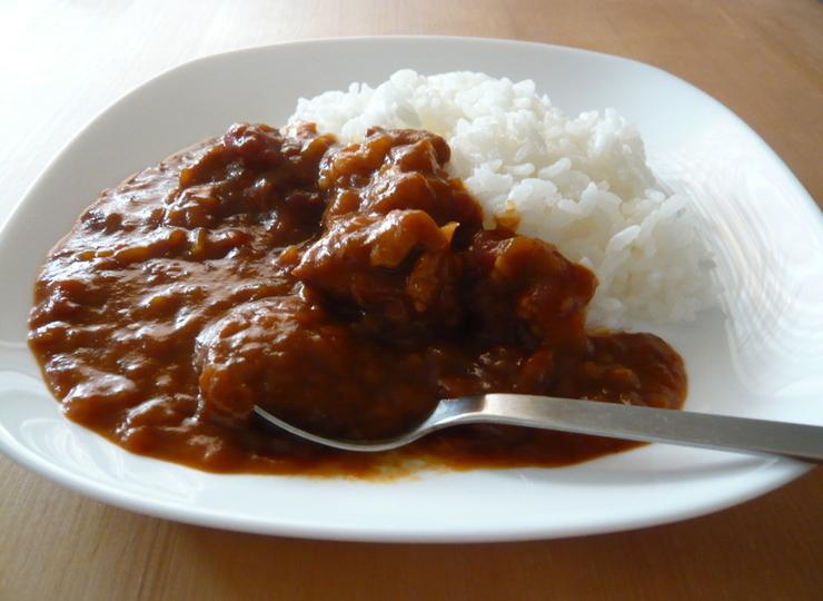 トマトのチキンカレー