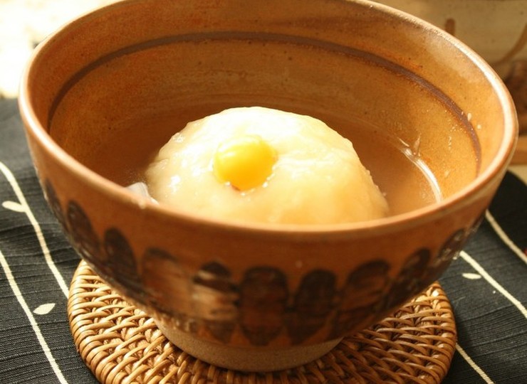 おもてなしの椀物 芋まんじゅう