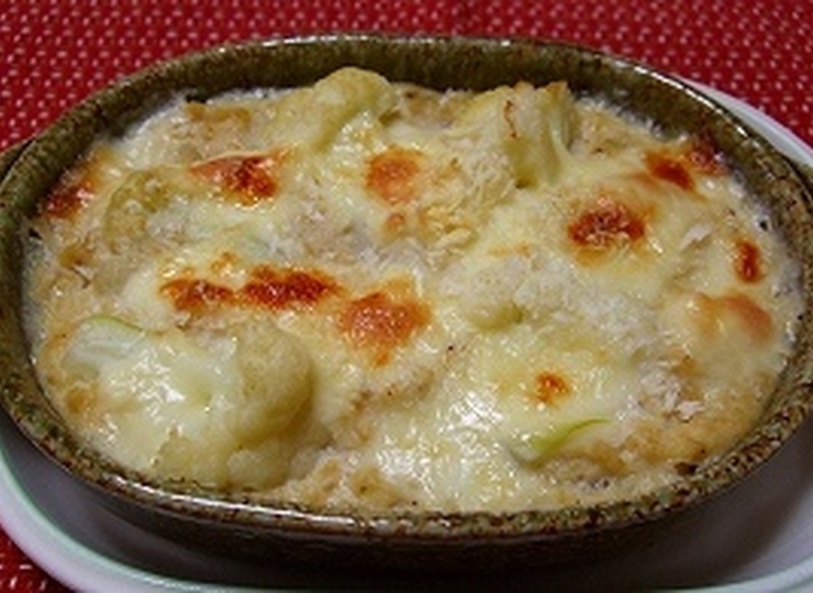 おからと豆乳ソースのグラタン