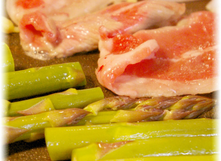 春野菜と生ラムの鉄板焼き（ジンギスカン）