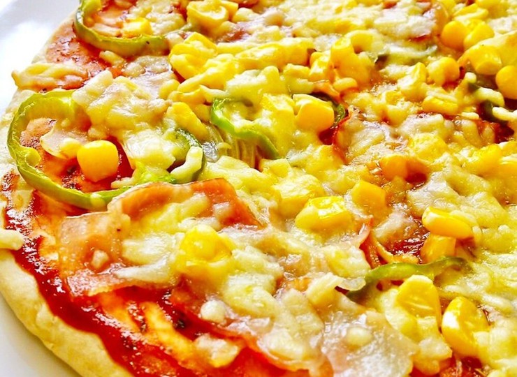 発酵なしの簡単 フライパンピザ