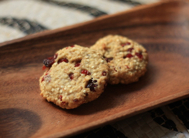 栄養満点 キヌアのオートミールクッキー