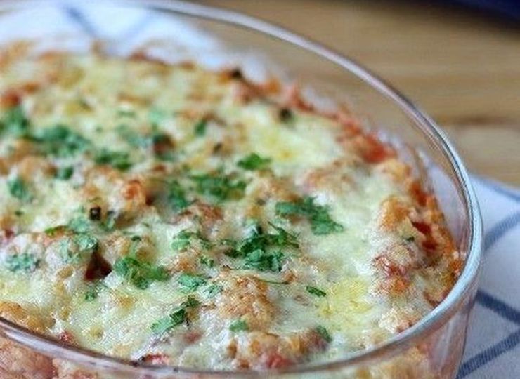 ズッキーニとひき肉のトマトドリア