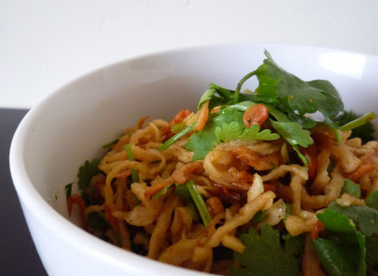 パクチー好きに捧げる エスニック切干し大根