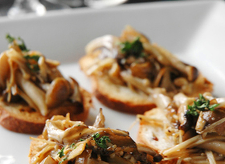 きのこバゲット