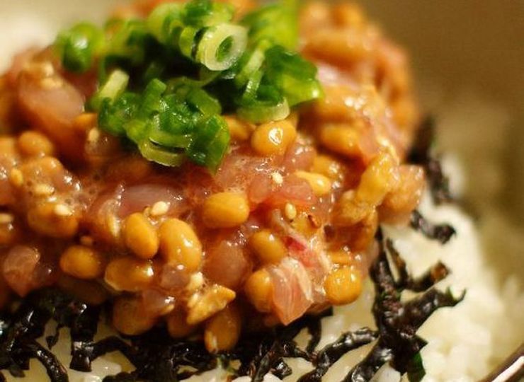 手軽に作れる 納豆まぐろ丼ぶり
