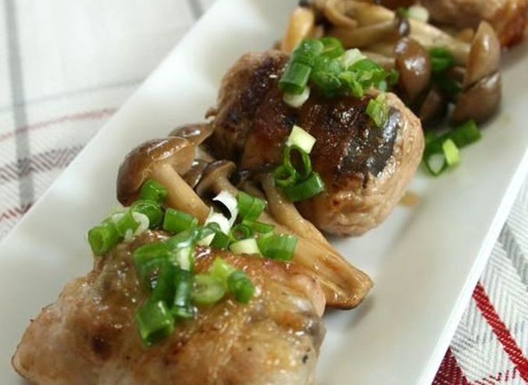 こんにゃくでボリュームアップ 豚肉巻き