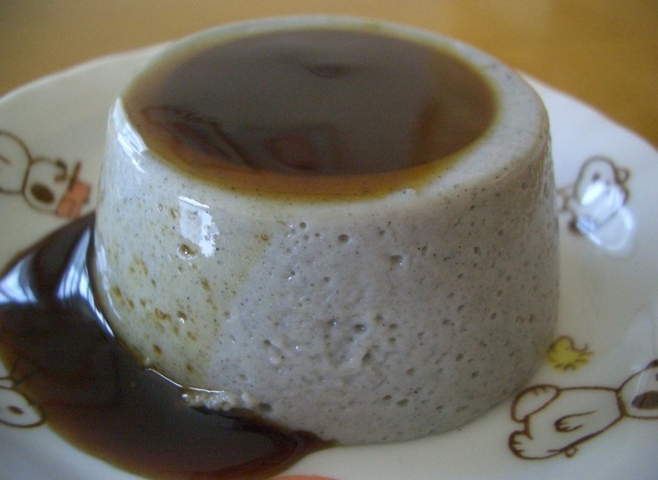 豆腐黒ごまデザート