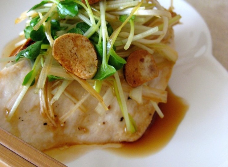 めかじきの香味醤油がけ