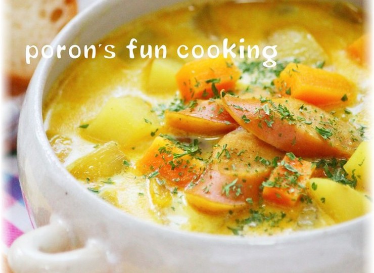 ミルクカレースープ