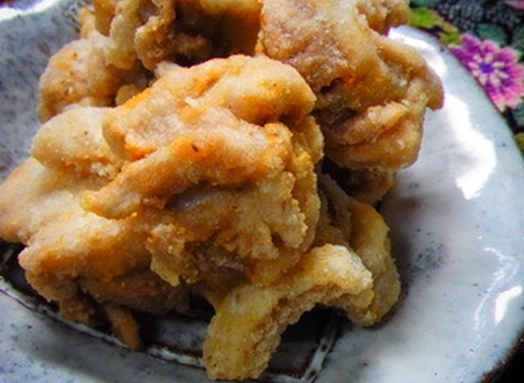 山椒香る 鶏の塩から揚げ