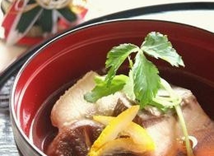 ぶりのうまみたっぷり お雑煮