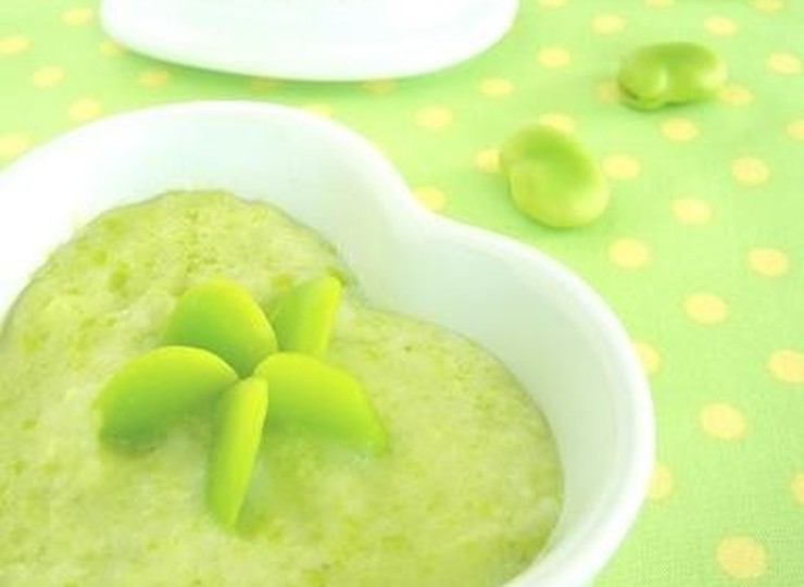 そら豆のスフレ風