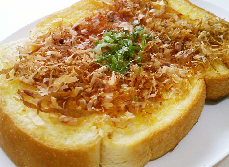 あっさり和風 おかかトースト