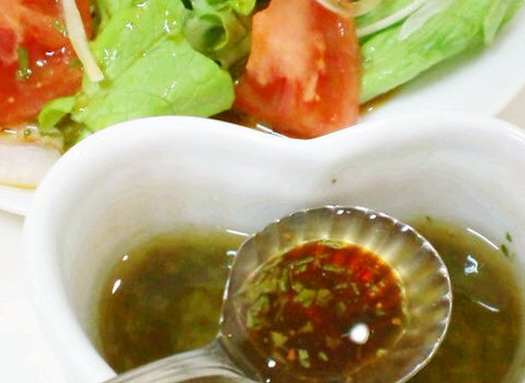 簡単手作り！和風青じそドレッシング