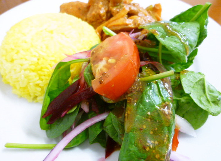 バルサミコとマスタードのドレッシング