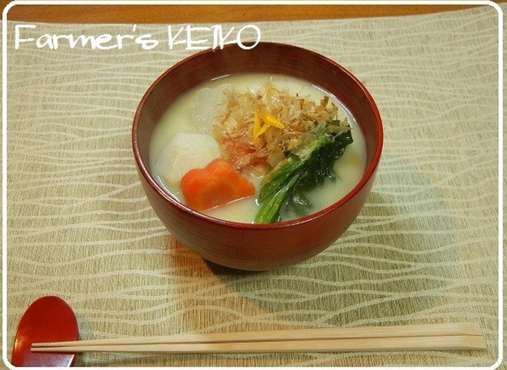 お雑煮 白みそ仕立て