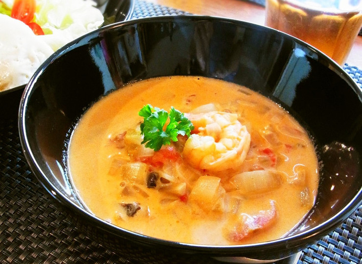 海老のトマトクリームシチュー