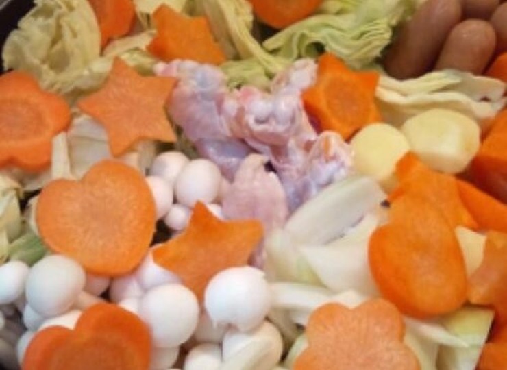 味噌カレー牛乳鍋