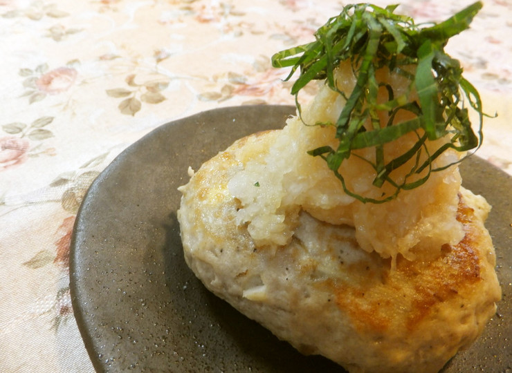 ごぼう入り和風豆腐ハンバーグ