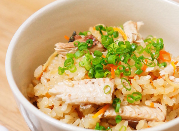 サンマの炊き込みごはん