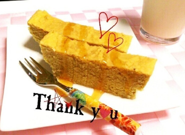 おからさつま芋ケーキ