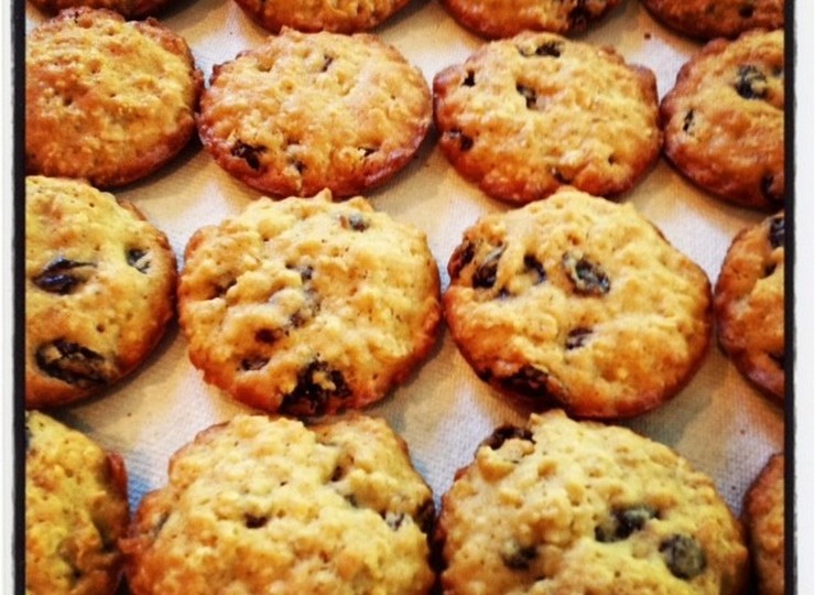 オートミールレーズンクッキー