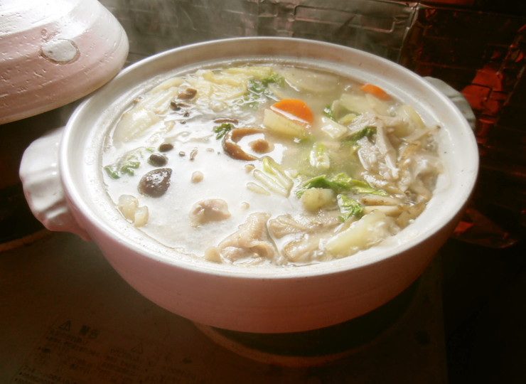 酒粕と塩麹鍋