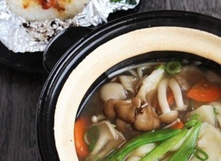 ひっつみきのこ汁
