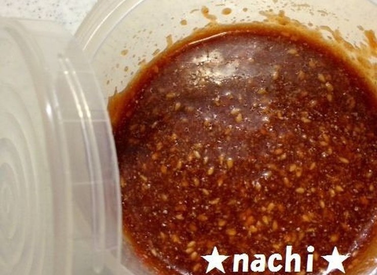 我が家のビビンバのタレ