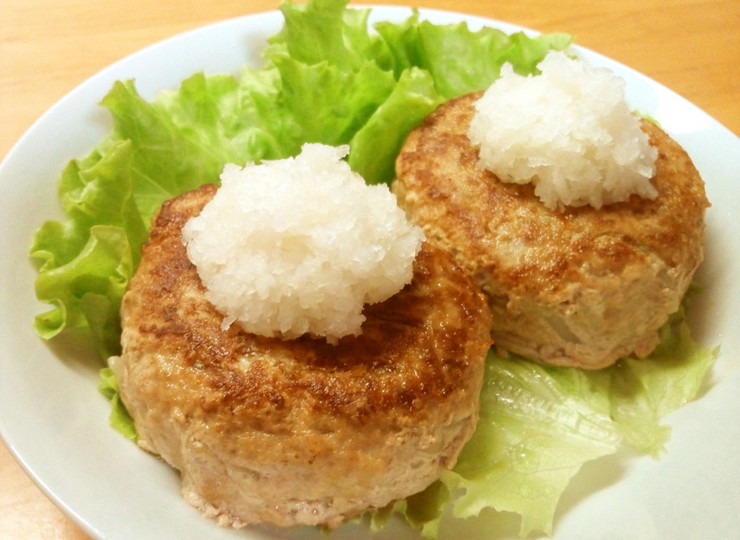 和風おろし もやしハンバーグ