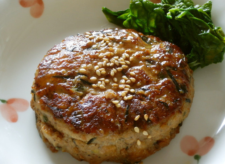ひじきと豆腐のハンバーグ