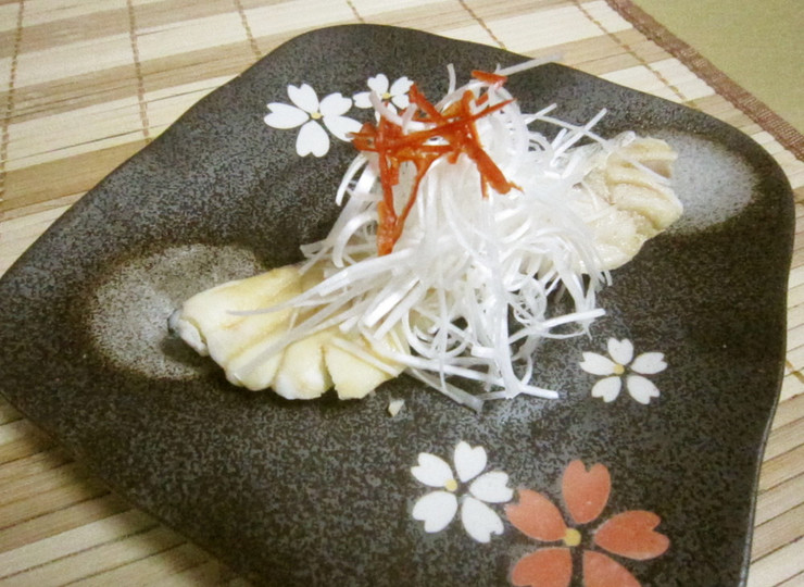 タラのアジアン風ピリ辛蒸し